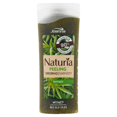 Joanna Naturia Peeling drobnoziarnisty do ciała konopie 100ml