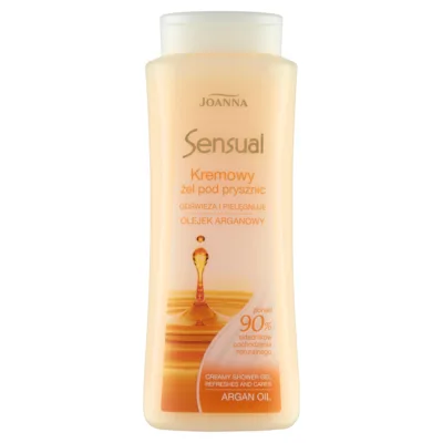 Joanna Sensual Kremowy żel pod prysznic olejek arganowy 500ml
