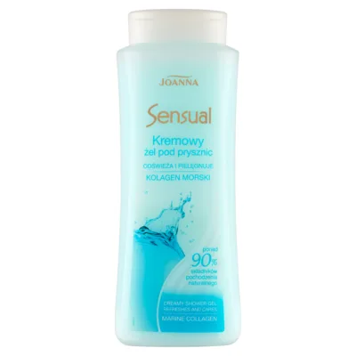Joanna Sensual Kremowy żel pod prysznic kolagen morski 500ml