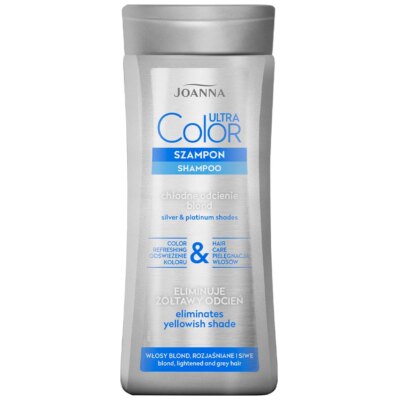Joanna Ultra Color Szampon odżywiający kolor chłodny blond