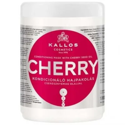 Kallos Cherry Maska do włosów zniszczonych