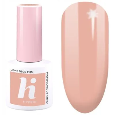 Hi Hybrid Lakier hybrydowy do paznokci 5ml - #105 Light Beige