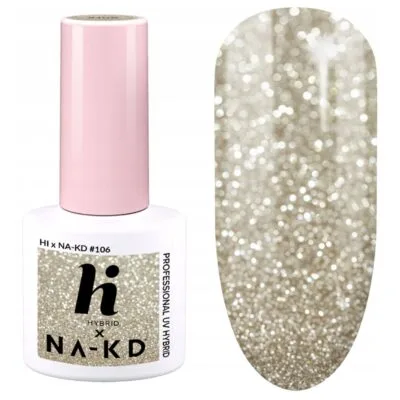 Hi Hybrid Lakier hybrydowy do paznokci 5ml - #106 Crystal Glam