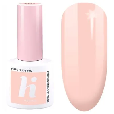 Hi Hybrid Lakier hybrydowy do paznokci 5ml - #107 Pure Nude