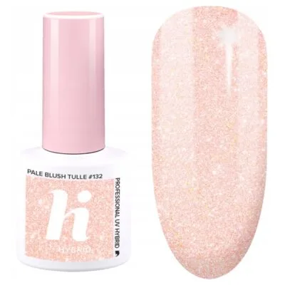Hi Hybrid Lakier hybrydowy do paznokci 5ml - #132 Pale Blush Tulle
