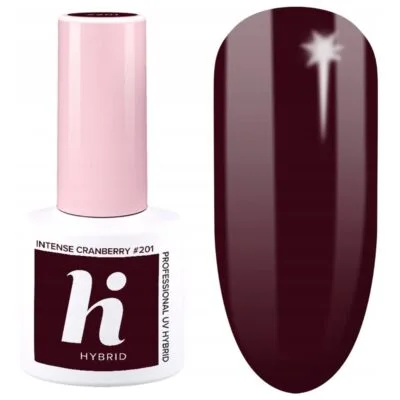Hi Hybrid Lakier hybrydowy do paznokci 5ml - #201 Intense Cranberry