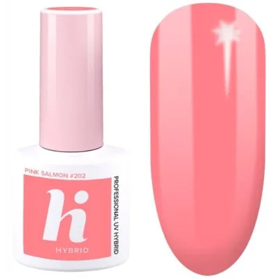 Hi Hybrid Lakier hybrydowy do paznokci 5ml - #202 Pink Salmon