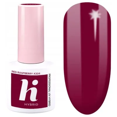 Hi Hybrid Lakier hybrydowy do paznokci 5ml - #204 Red Raspberry