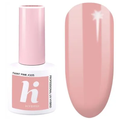 Hi Hybrid Lakier hybrydowy do paznokci 5ml - #205 Faint Pink