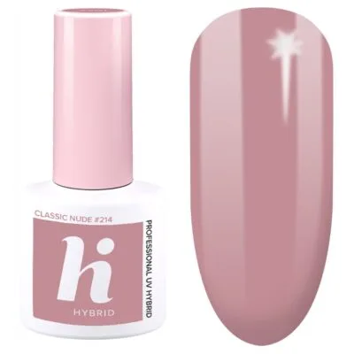 Hi Hybrid Lakier hybrydowy do paznokci 5ml - #214 Classic Nude