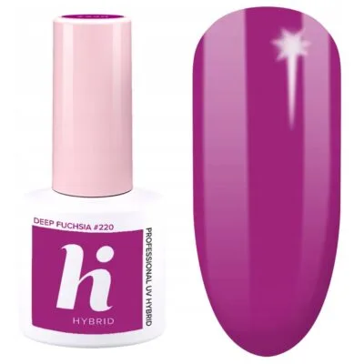 Hi Hybrid Lakier hybrydowy do paznokci 5ml - #220 Deep Fuchsia