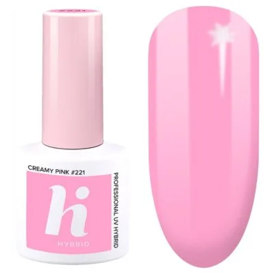 Hi Hybrid Lakier hybrydowy do paznokci 5ml - #221 Creamy Pink