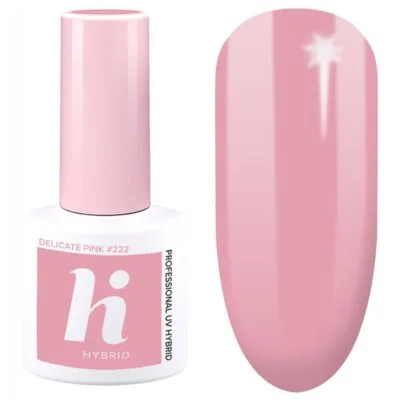 Hi Hybrid Lakier hybrydowy do paznokci 5ml - #222 Delicate Pink