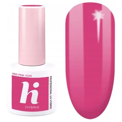 Hi Hybrid Lakier hybrydowy do paznokci 5ml - #225 Red Pink