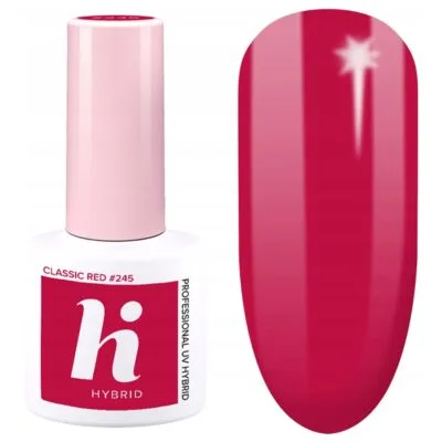 Hi Hybrid Lakier hybrydowy do paznokci 5ml - #245 Classic Red
