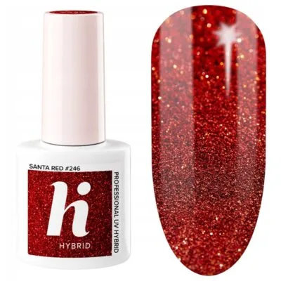 Hi Hybrid Lakier hybrydowy do paznokci 5ml - #246 Santa Red