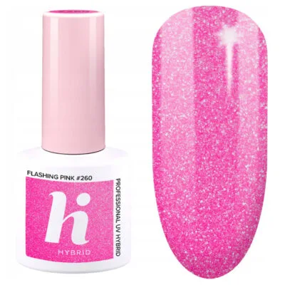 Hi Hybrid Lakier hybrydowy do paznokci 5ml - #260 Flashing Pink