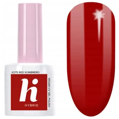 Hi Hybrid Lakier hybrydowy do paznokci 5ml - #275 Red Smobrero