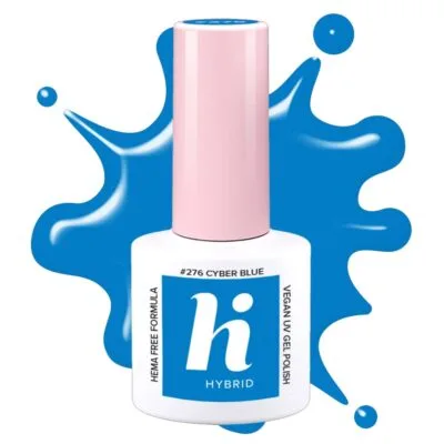 Hi Hybrid HEMA Free Lakier hybrydowy do paznokci 5ml - #276 Cyber Blue