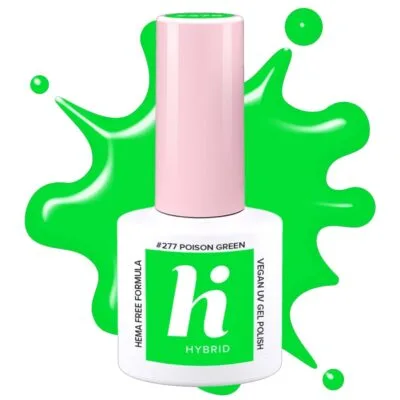 Hi Hybrid HEMA Free Lakier hybrydowy do paznokci 5ml - #277 Poison Green