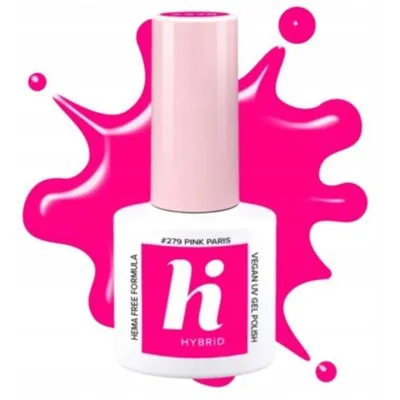 Hi Hybrid HEMA Free Lakier hybrydowy do paznokci 5ml - #279 Pink Paris