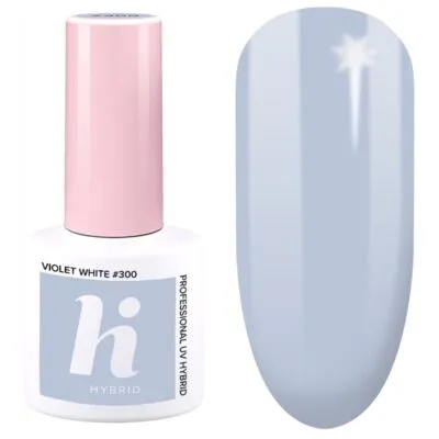 Hi Hybrid Lakier hybrydowy do paznokci 5ml - #300 Violet White