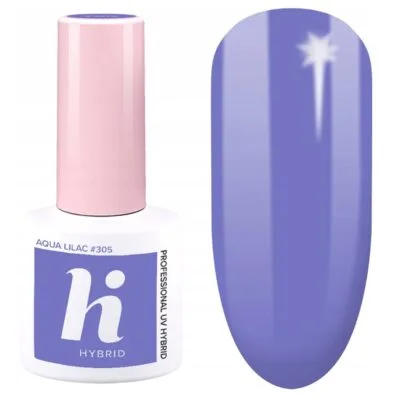 Hi Hybrid Lakier hybrydowy do paznokci 5ml - #305 Aqua Lilac