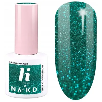 Hi Hybrid Lakier hybrydowy do paznokci 5ml - #324 Green Lake Shine