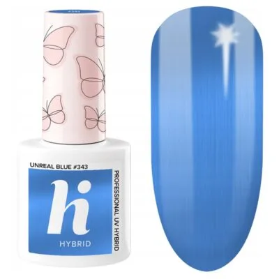 Hi Hybrid Lakier hybrydowy do paznokci 5ml - #343 Unreal Blue