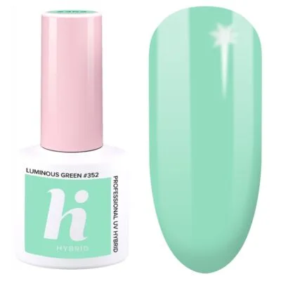 Hi Hybrid Lakier hybrydowy do paznokci 5ml - #352 Luminous Green