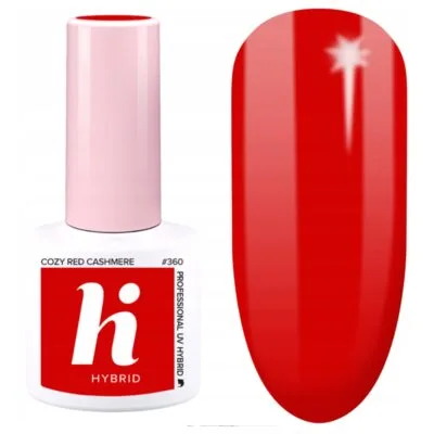Hi Hybrid Lakier hybrydowy do paznokci 5ml - #360 Cozy Red Cashmere