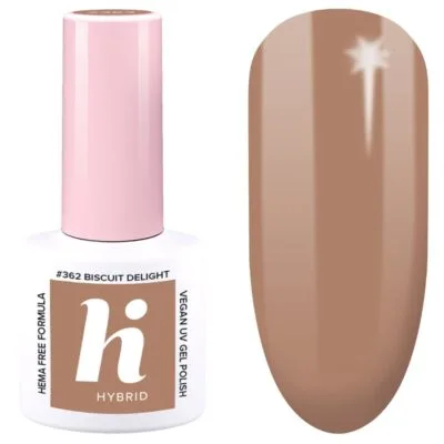 Hi Hybrid HEMA Free Lakier hybrydowy do paznokci 5ml - #362 Biscuit Delight