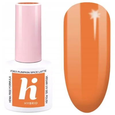 Hi Hybrid HEMA Free Lakier hybrydowy do paznokci 5ml - #363 Pumpkin Spice Latte