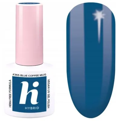 Hi Hybrid HEMA Free Lakier hybrydowy do paznokci 5ml - #365 Blue Coffee Mug