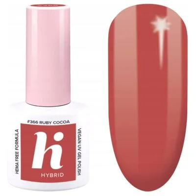 Hi Hybrid HEMA Free Lakier hybrydowy do paznokci 5ml - #366 Ruby Cocoa