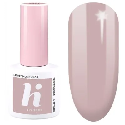 Hi Hybrid Lakier hybrydowy do paznokci 5ml - #403 Light Nude