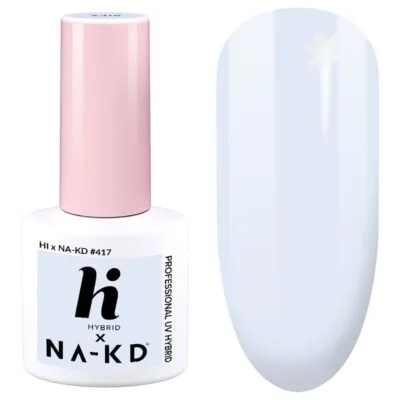 Hi Hybrid x NA-KD Lakier hybrydowy do paznokci 5ml - #417 Smoky White