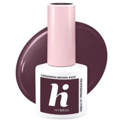 Hi Hybrid Lakier hybrydowy do paznokci 5ml - #420 Cinnamon Brown
