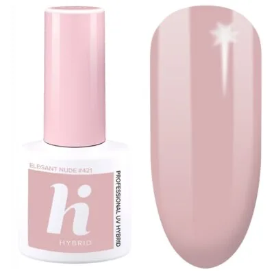 Hi Hybrid Lakier hybrydowy do paznokci 5ml - #421 Elegant Nude