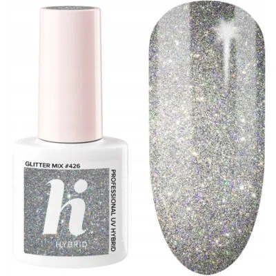 Hi Hybrid Lakier hybrydowy do paznokci 5ml - #426 Glitter Mix