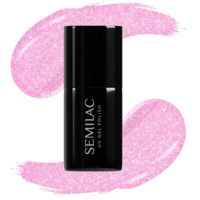 Semilac Lakier do paznokci hybrydowy 7ml - 498 Primavera Pink