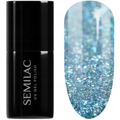 Semilac Lakier do paznokci hybrydowy 7ml - 610 Frosty Christmas
