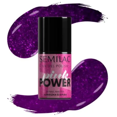 Semilac Lakier do paznokci hybrydowy 7ml - A704 Euphoric Day