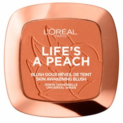 Loreal Paris Life's a Peach Powder 01 Peach Addict Róż do policzków 9g