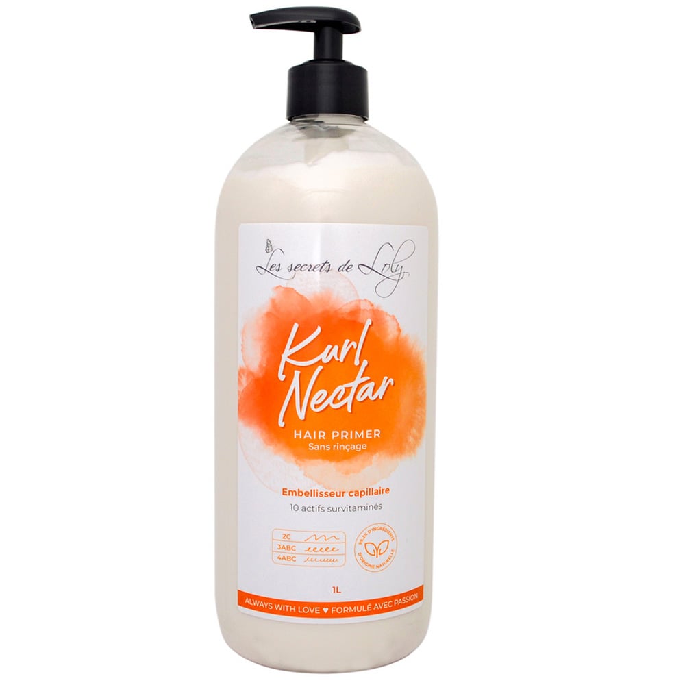 Несмываемый кондиционер Les Secrets de Loly Kurl Nectar увлажняющий, для вьющихся волос