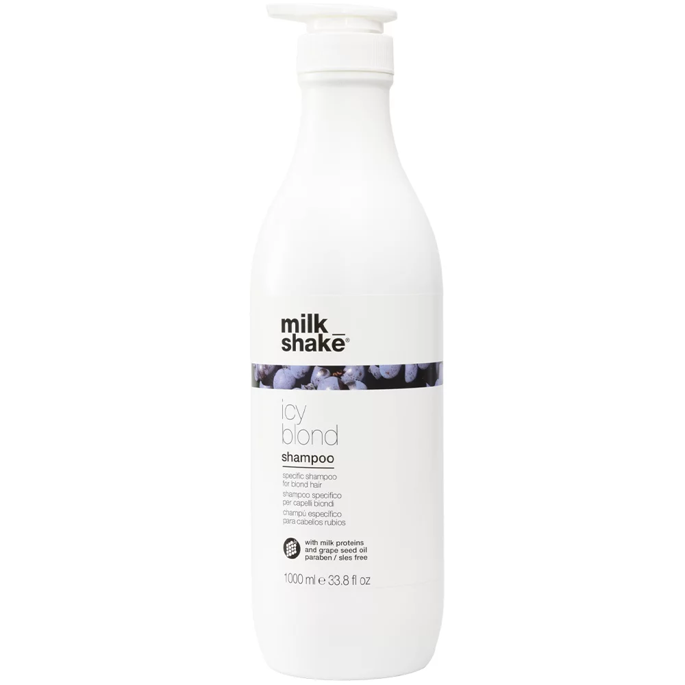 Оттеночный шампунь Milk Shake Icy Blond против желтизны, для светлых волос, 1000 мл