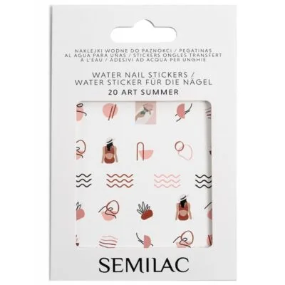 Semilac Naklejki wodne na paznokcie - 20 Art Summer