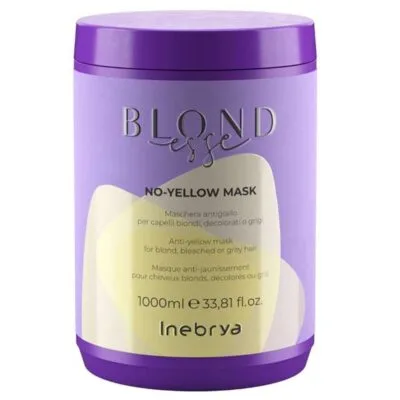 Inebrya BlondEsse No Yellow Maska do włosów blond
