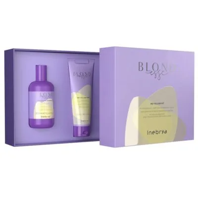 Inebrya No Yellow Szampon + Maska Zestaw do włosów blond 2x300ml