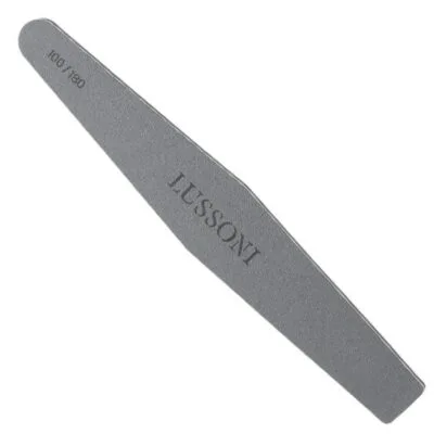 Lussoni Nails Mylar Pilnik do paznokci diament, szary, 100/180